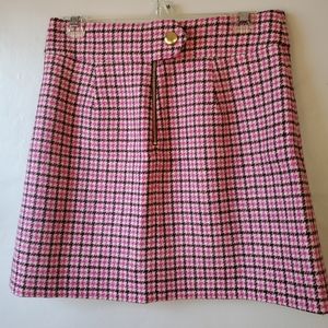 J Crew plaid skirt, Sz 2